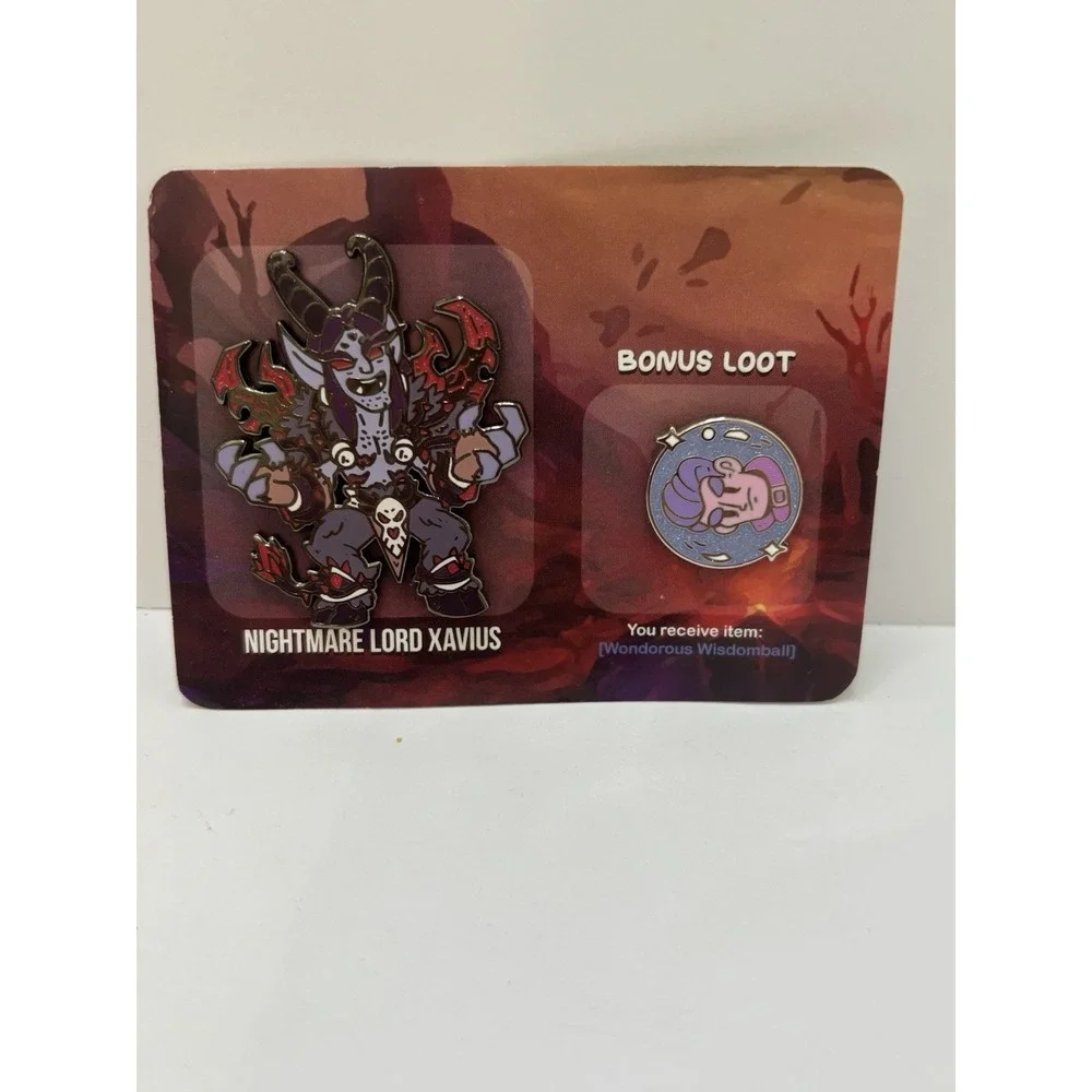 Nightmare Lord Xavius Enamel Pin 2023 Plus Wondorous Wisomball Pin Teaberry Hous